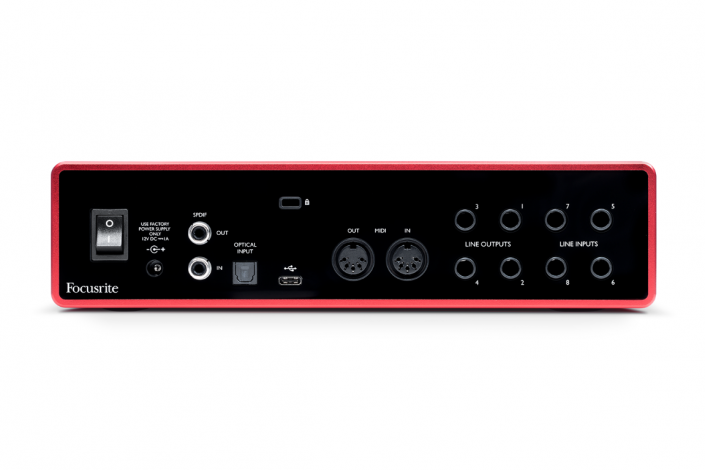 FOCUSRITE geleverd en GRATIS geïnstalleerd door MusiCube