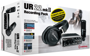 UR22MKII Recording Pack Aanbieding: audio interfaces van Steinberg en RME audio.
