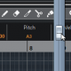 Fader bij Pitch in Cubase