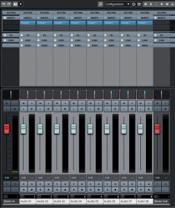 Cubase Mixer