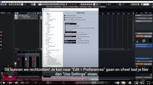 Afbeelding: Screenshot qTip 38 Import Audio Files in Cubase: Settings